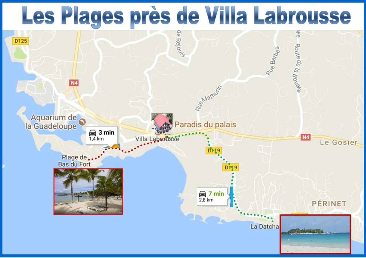 Villa Labrousse Le Gosier  Kültér fotó